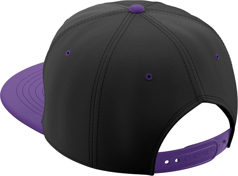 Daxton Store Classic Blank Snapback Flat Bill Visor Hat Cap One Size Adjustable Back - Image 3